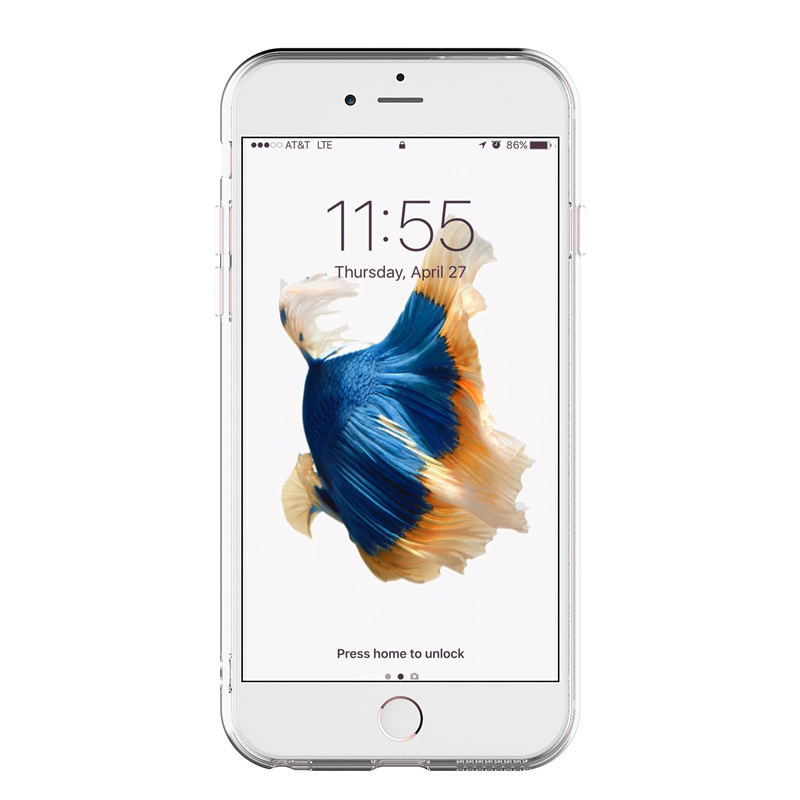 Apple iPhone 6 6s 7 8 Plus 5s iPhone X Xs max XR Anti-fall[transparent]TPU rubber protective Case