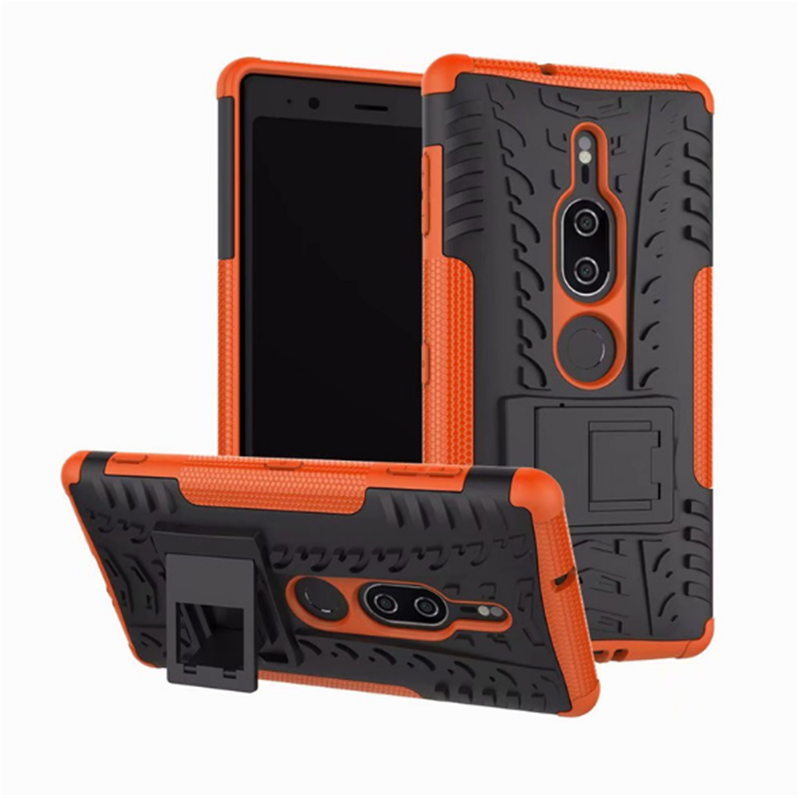 Sony Xperia L1/L2/XZ2/XZS/XZ premium/XZ1 Compact/Xperia E5 Case support Anti-fall protection cover