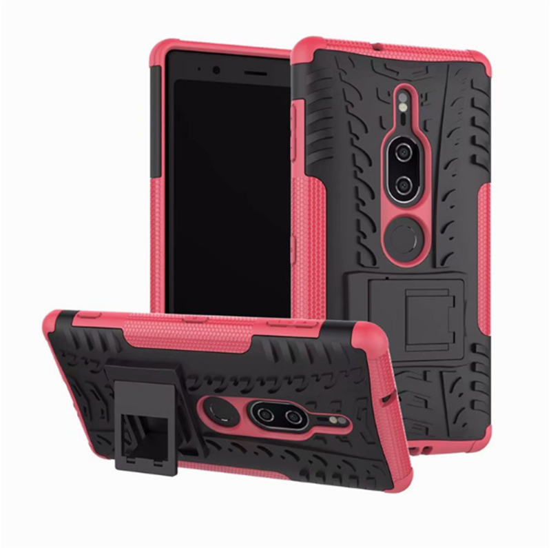 Sony Xperia L1/L2/XZ2/XZS/XZ premium/XZ1 Compact/Xperia E5 Case support Anti-fall protection cover