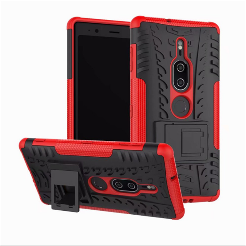 Sony Xperia L1/L2/XZ2/XZS/XZ premium/XZ1 Compact/Xperia E5 Case support Anti-fall protection cover