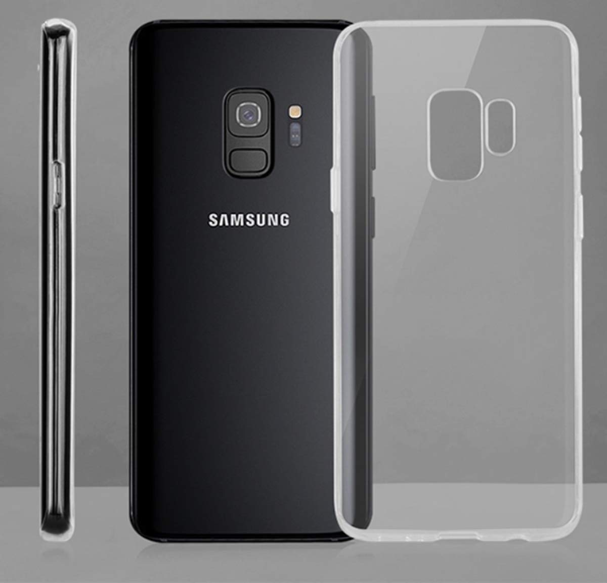Samsung Galaxy S10 Lite S9 Plus S8 Plus S10 Case Anti-fall[transparent]Thin TPU protective cover