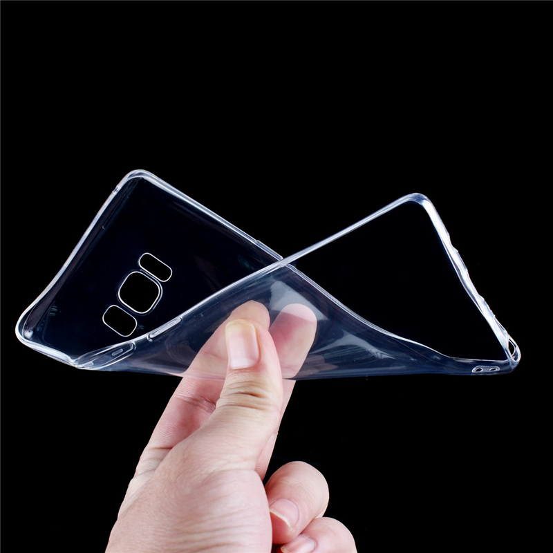 Samsung Galaxy S10 Lite S9 Plus S8 Plus S10 Case Anti-fall[transparent]Thin TPU protective cover
