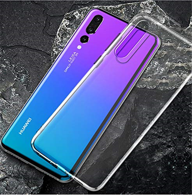 Huawei P20 Pro P10 Plus P20 Lite P9 Plus P8 P7 Case Anti-fall[transparent]Thin TPU protective cover