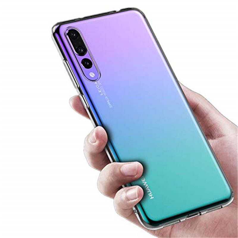 Huawei P20 Pro P10 Plus P20 Lite P9 Plus P8 P7 Case Anti-fall[transparent]Thin TPU protective cover