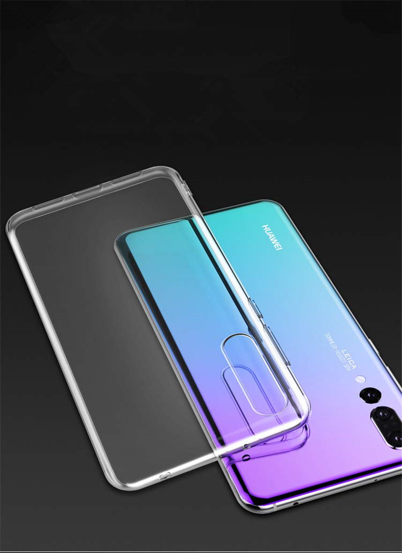Huawei P20 Pro P10 Plus P20 Lite P9 Plus P8 P7 Case Anti-fall[transparent]Thin TPU protective cover