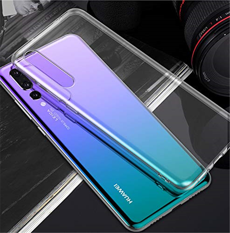 Huawei P20 Pro P10 Plus P20 Lite P9 Plus P8 P7 Case Anti-fall[transparent]Thin TPU protective cover