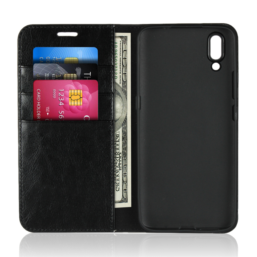 Vivo X23/X21/X20 Plus/vivo Nex S/Nex A Shockproof Protective with Folio Flip Wallet Leather Case