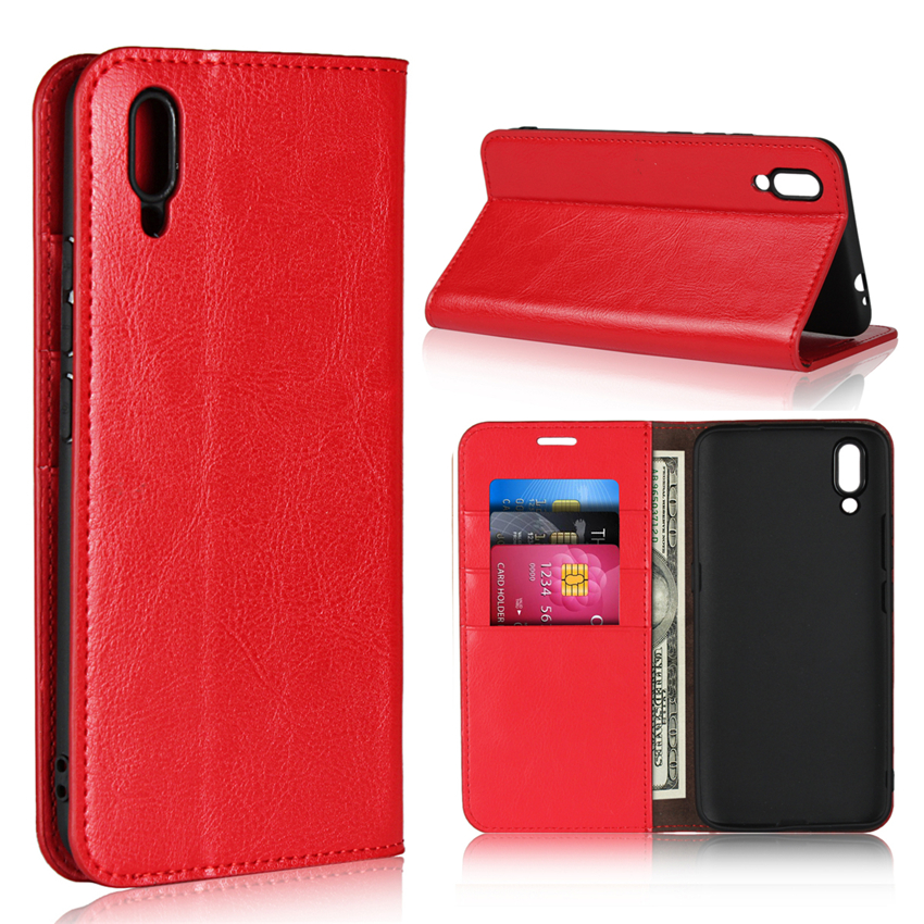 Vivo X23/X21/X20 Plus/vivo Nex S/Nex A Shockproof Protective with Folio Flip Wallet Leather Case