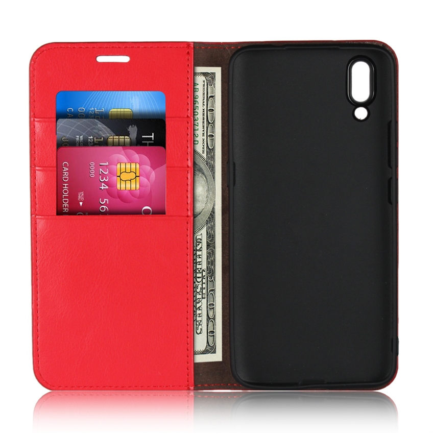 Vivo X23/X21/X20 Plus/vivo Nex S/Nex A Shockproof Protective with Folio Flip Wallet Leather Case