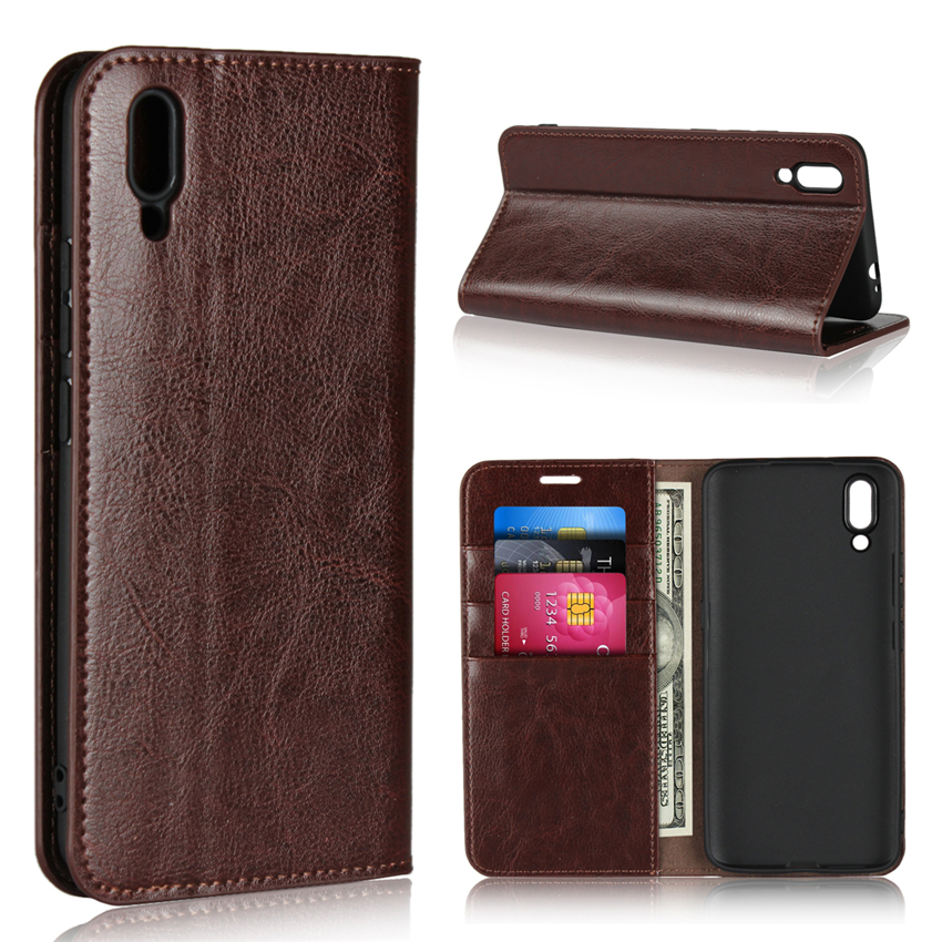 Vivo X23/X21/X20 Plus/vivo Nex S/Nex A Shockproof Protective with Folio Flip Wallet Leather Case