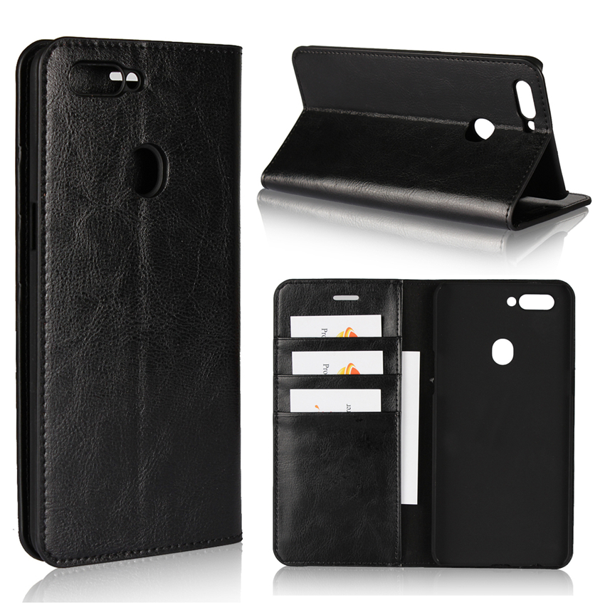 Oppo R11 Plus/R9 Plus/R9s Plus/R7 Plus/R7s Shockproof Protective with Folio Flip Wallet Leather Case