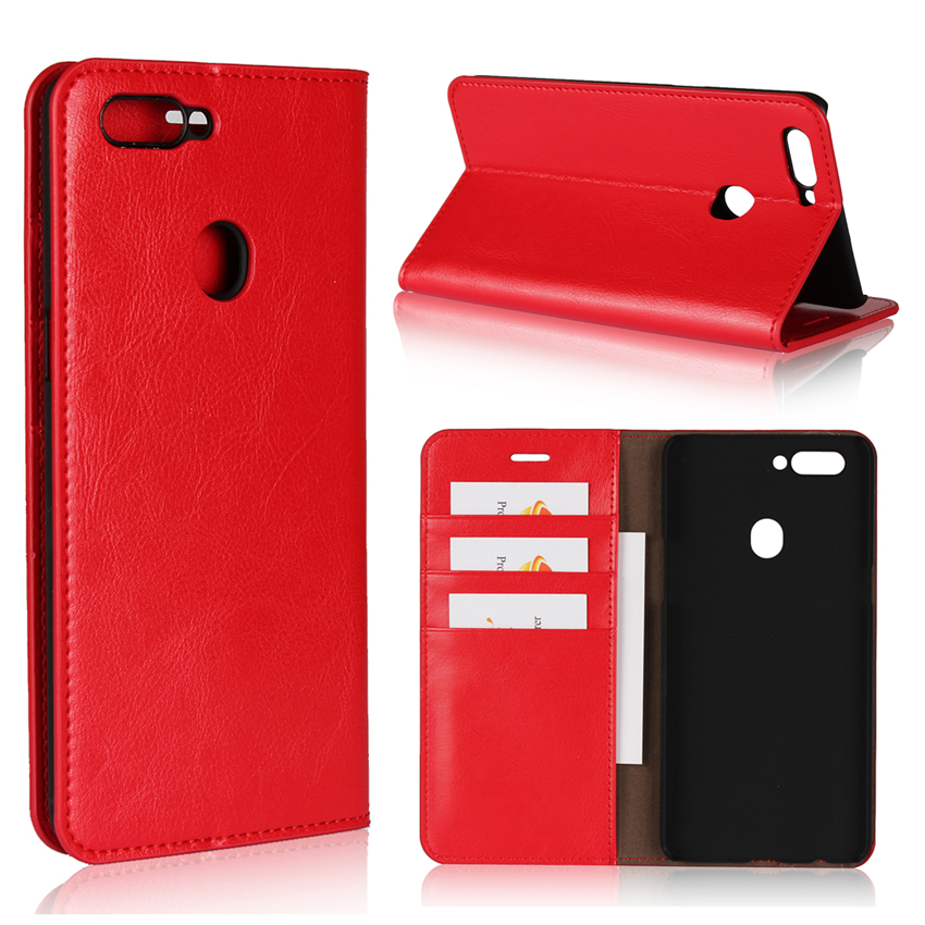 Oppo R11 Plus/R9 Plus/R9s Plus/R7 Plus/R7s Shockproof Protective with Folio Flip Wallet Leather Case