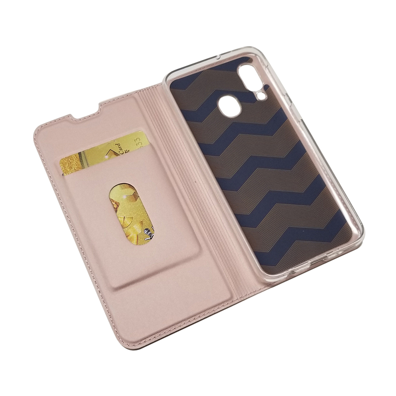 Samsung Galaxy A50 A30 A40 A10 M20 M10 Cover [Card Slot] magnetic Flip PU shockproof Protective Case