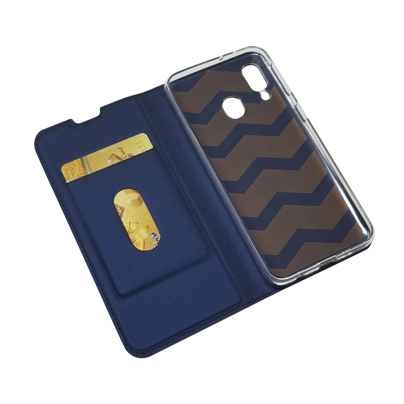 Samsung Galaxy A50 A30 A40 A10 M20 M10 Cover [Card Slot] magnetic Flip PU shockproof Protective Case