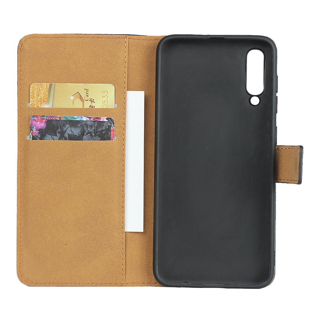 Samsung Galaxy A70 A50 A40 A30 A10 M20 M10 Cover[plug card]shockproof flip wallet leather Case