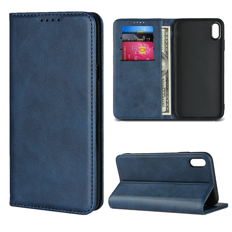 iPhone 7 Plus iPhone X Xs Max XR iPhone 8 iPhone 6 Plus 6s Plus Magnetic flip wallet protective Case
