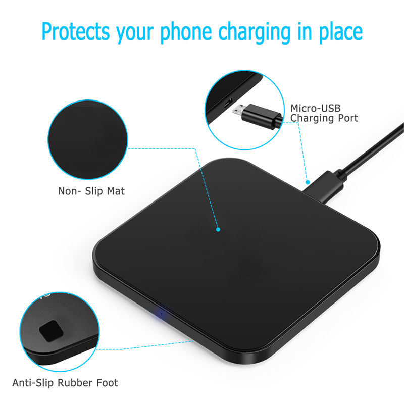 Samsung Wireless Chargers Pad For Galaxy S10 S8 S9 Plus S6 S7 edge Note10 Plus QI Fast Charge Case