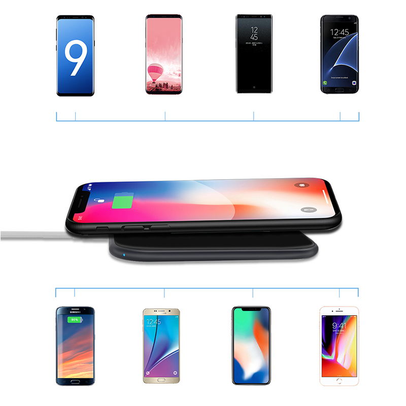 Samsung Wireless Chargers Pad For Galaxy S10 S8 S9 Plus S6 S7 edge Note10 Plus QI Fast Charge Case