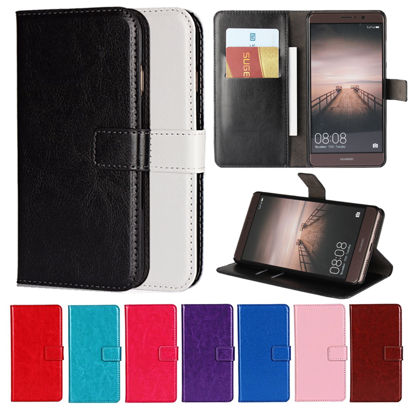 Huawei Mate 9 P10 Plus P9 Plus P8 Lite P10 Lite P9 Lite Cover[Card Slot]Flip Wallet Protective Case
