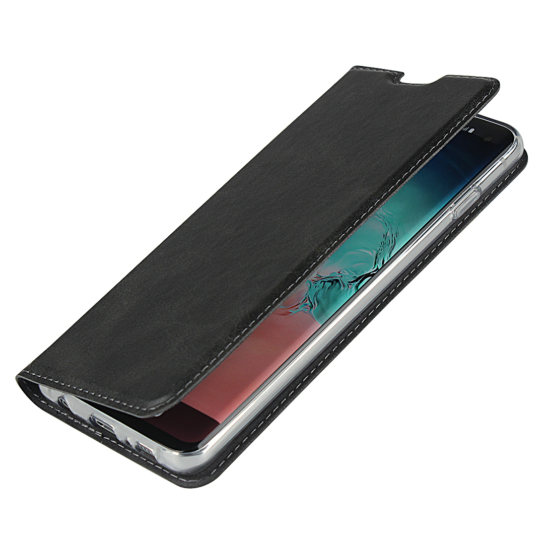 Samsung Galaxy S10 / S10 Plus Magnetic PU Leather Flip Shockproof Card Slot Case Cover