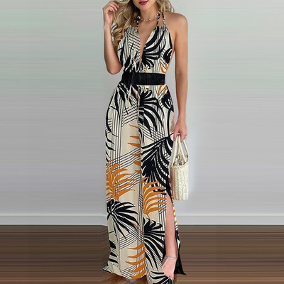 2021 new African women's dress digital print colorful jumpsuit women comfortable and casual