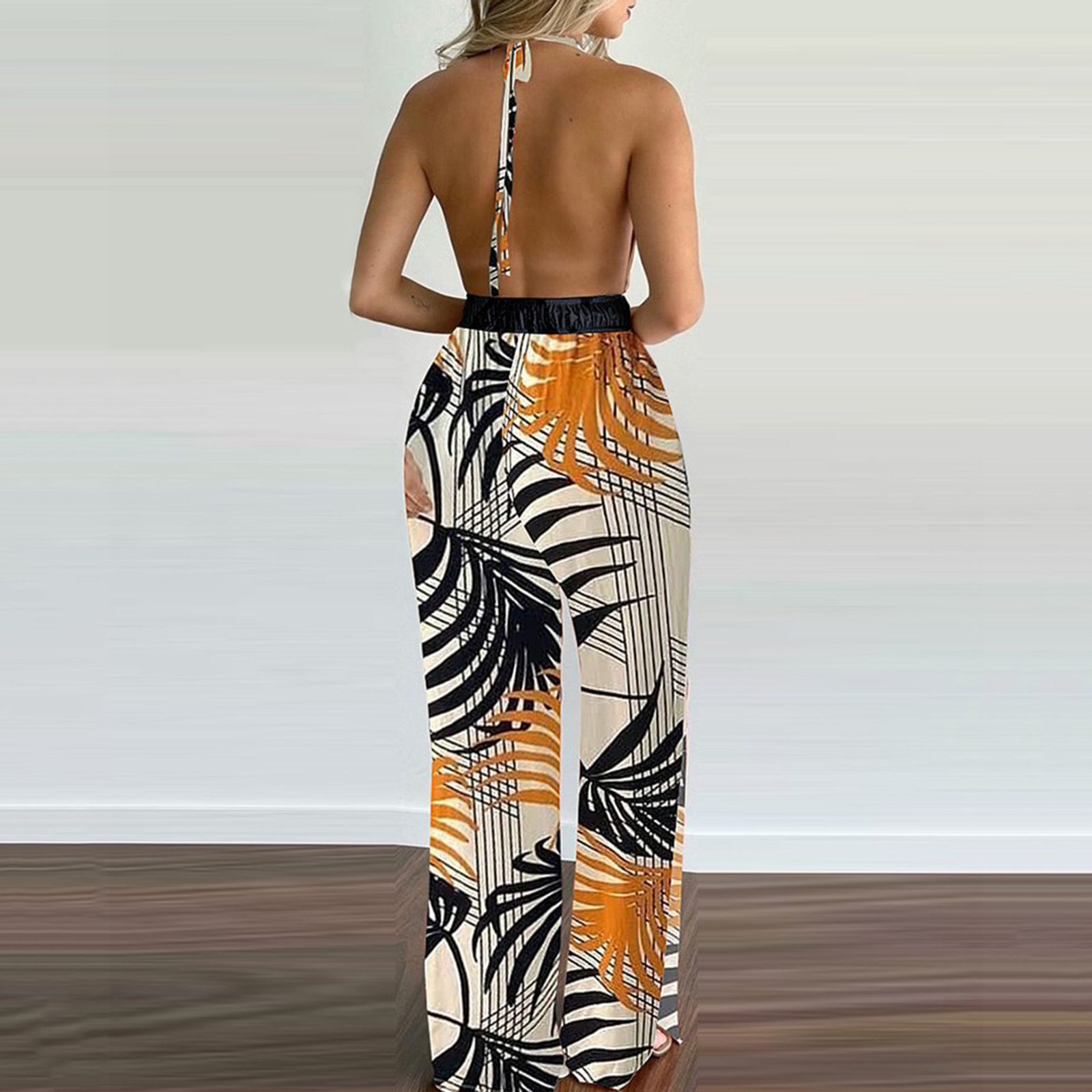 2021 new African women's dress digital print colorful jumpsuit women comfortable and casual