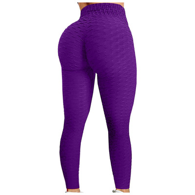 New 2021 sports fast dry fitness leisure yoga hip lift bubble pants women jacquard fabric multi