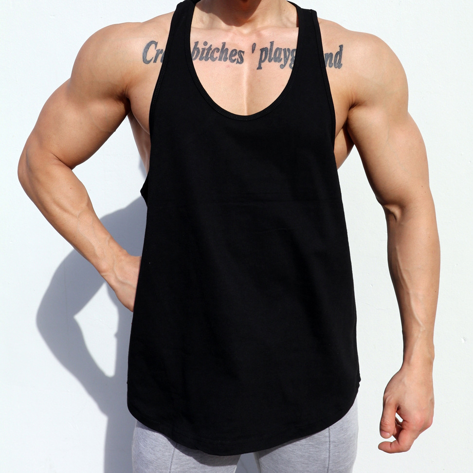 Muscle fitness brothers sports fitness Korean breathable loose vest vest men training men's vest sweatshirt    Sweatshirts, Cardigans & Hoodies