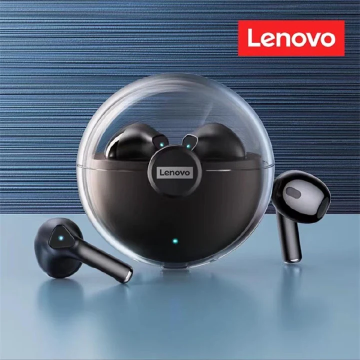 Lenovo LP80 Wireless Bluetooth Earphones Sports Wireless Half In Ear Music Earphones High end Long Range High Quality Sound Quality