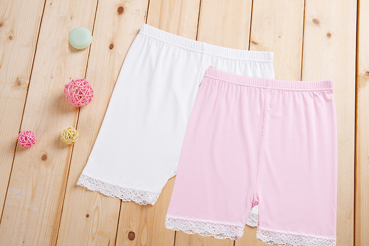 2Pcs/lot Summer Girls Safety Shorts Pants Underwear Leggings Girls Boxer Briefs Panties 1-13 Yrs