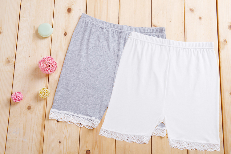 2Pcs/lot Summer Girls Safety Shorts Pants Underwear Leggings Girls Boxer Briefs Panties 1-13 Yrs