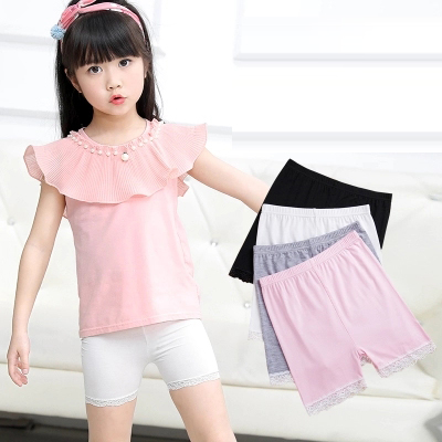 2Pcs/lot Summer Girls Safety Shorts Pants Underwear Leggings Girls Boxer Briefs Panties 1-13 Yrs
