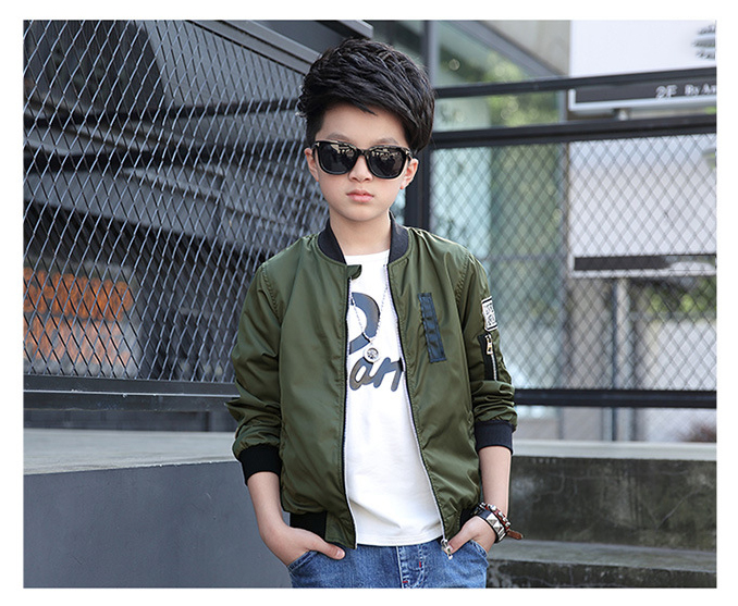 Kids Jackets For Boys Outerwear Windproof Jackets For Children Wear Teenage Boys Tops 5-14 Yrs