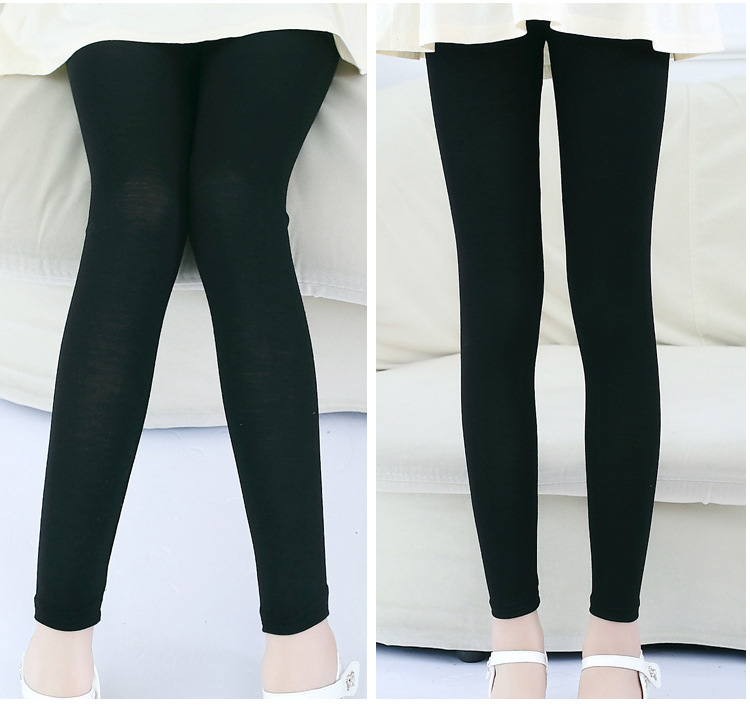 Summer Leggings For Girls Candy Colors Kids Slim Skinny Pants 1-12 Yrs Dancing Leggings