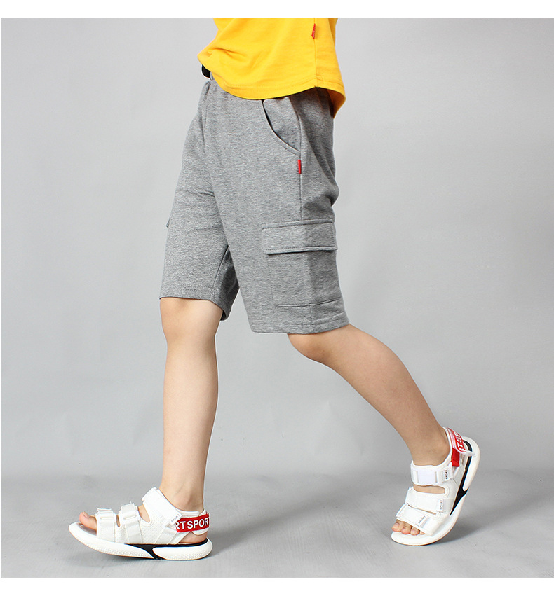 Kids Shorts For Boys Shorts Teens Cargo Shorts Children Wear Summer Students Sportswear 5-13 Years