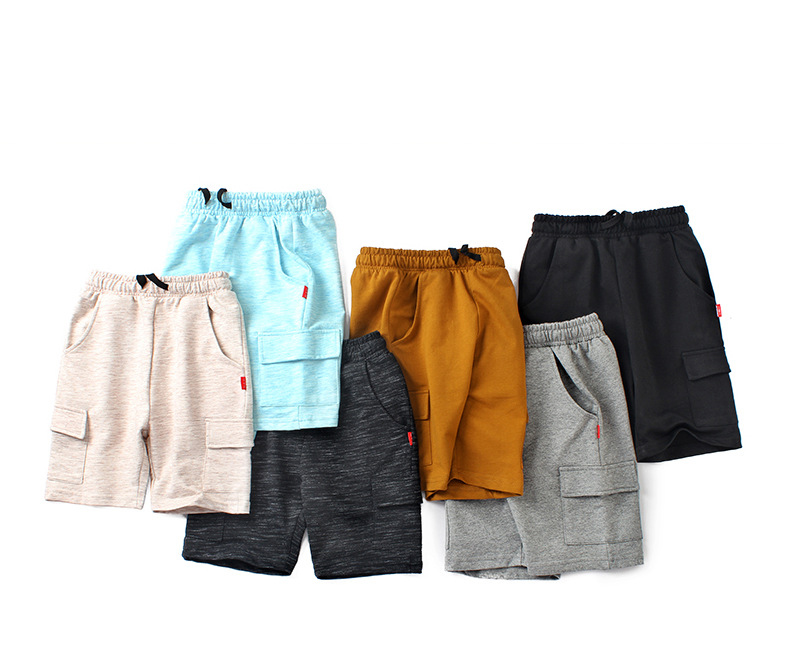 Kids Shorts For Boys Shorts Teens Cargo Shorts Children Wear Summer Students Sportswear 5-13 Years