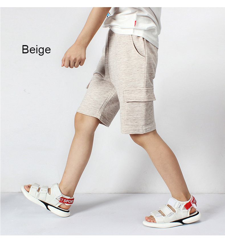 Kids Shorts For Boys Shorts Teens Cargo Shorts Children Wear Summer Students Sportswear 5-13 Years