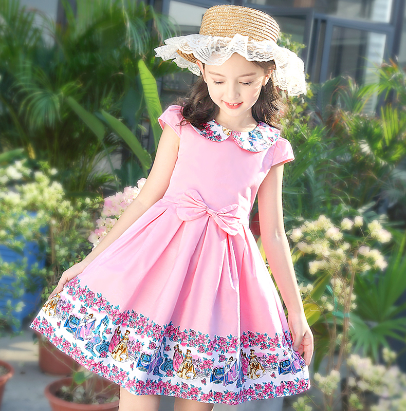 Baby Dresses For Girls Children Princess  Dresses For Toddlers Summer Sundress 2 -12 Years Vestidos