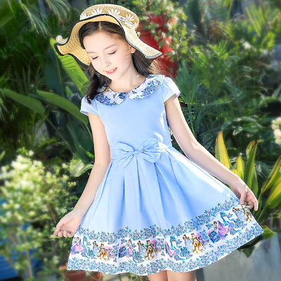 Baby Dresses For Girls Children Princess  Dresses For Toddlers Summer Sundress 2 -12 Years Vestidos