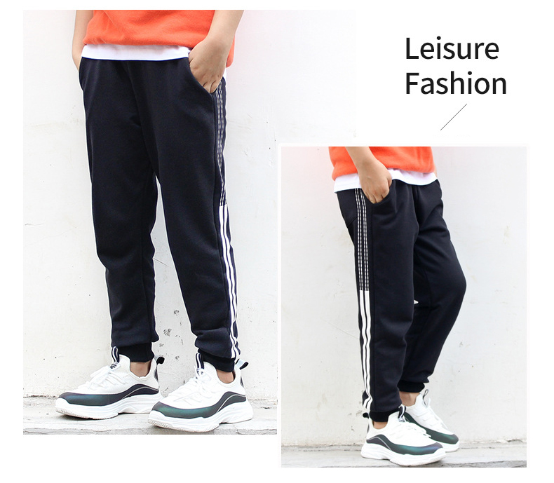 Boy Pants Teenage Boy Sports Pants Students Casual Boys Trousers For Kids Clothes 5 -14 Years