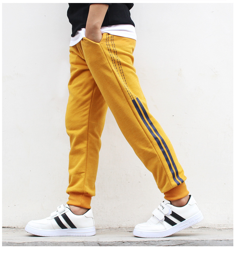 Boy Pants Teenage Boy Sports Pants Students Casual Boys Trousers For Kids Clothes 5 -14 Years