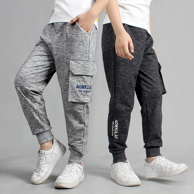 Big Boys Pants Spring Autumn Teenager Boy Sports Pants Casual Kids Trousers For Boys Clothes