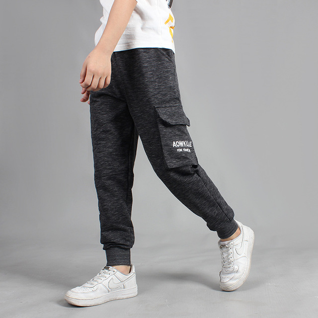 Big Boys Pants Spring Autumn Teenager Boy Sports Pants Casual Kids Trousers For Boys Clothes