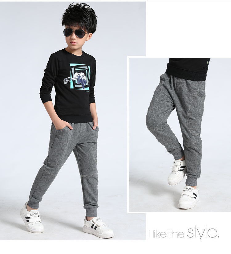 Pants for Boys Sweatpants Teenagers Sports Trousers for Kids  Bottoms Cotton Trousers Children Pants