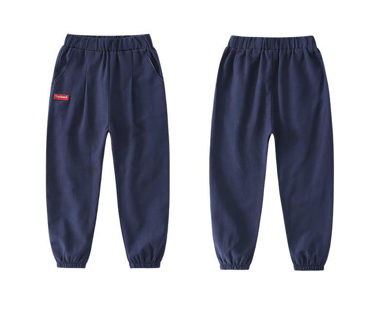 Kids Casual Trousers For Boys Sweatpants Elastic Waist Harem Pants For Boys Children Clothing 19022