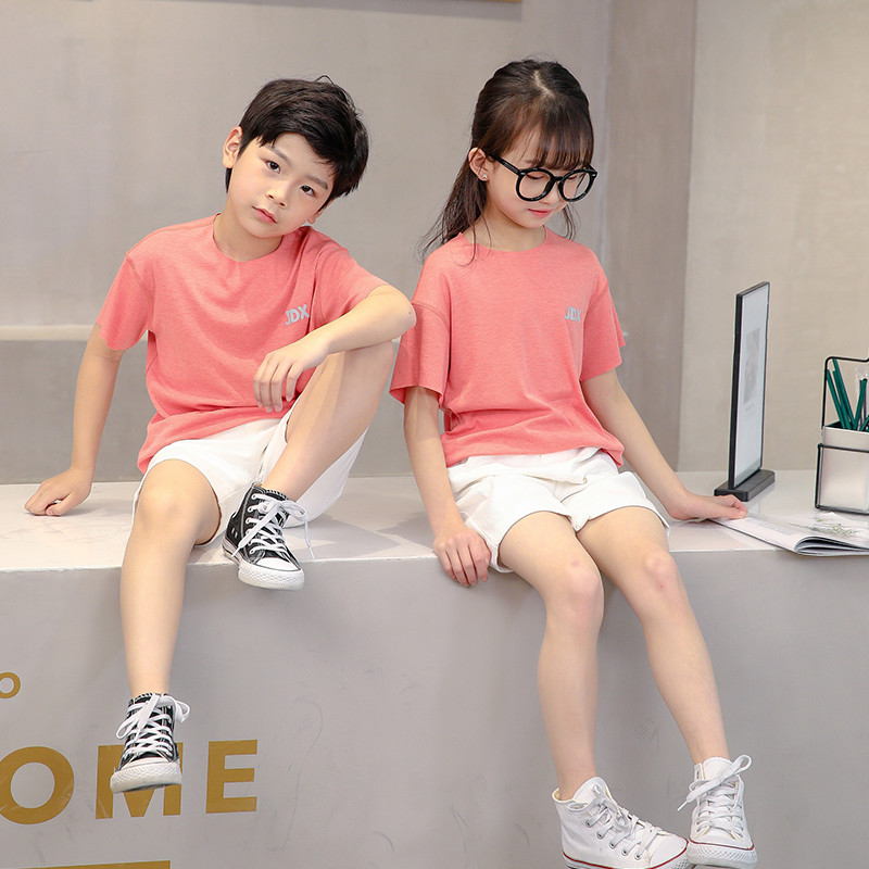 Summer Children Striped T-Shirt Baby Modal Short Sleeve Shirt Boys and Girls Half Sleeve Tops 2-12T