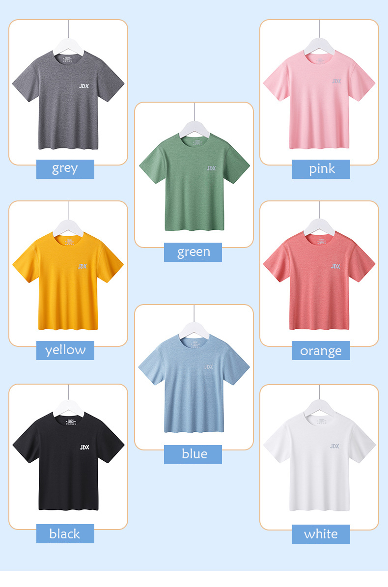 Summer Children Striped T-Shirt Baby Modal Short Sleeve Shirt Boys and Girls Half Sleeve Tops 2-12T