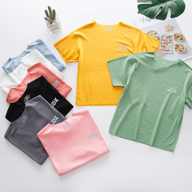 Summer Children Striped T-Shirt Baby Modal Short Sleeve Shirt Boys and Girls Half Sleeve Tops 2-12T