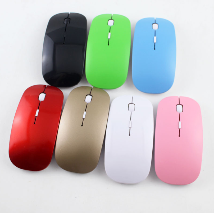 2.4G Wireless Mouse USB Optical Wireless Computer Mouse 2.4G Receiver Super Slim Mouse green 9
