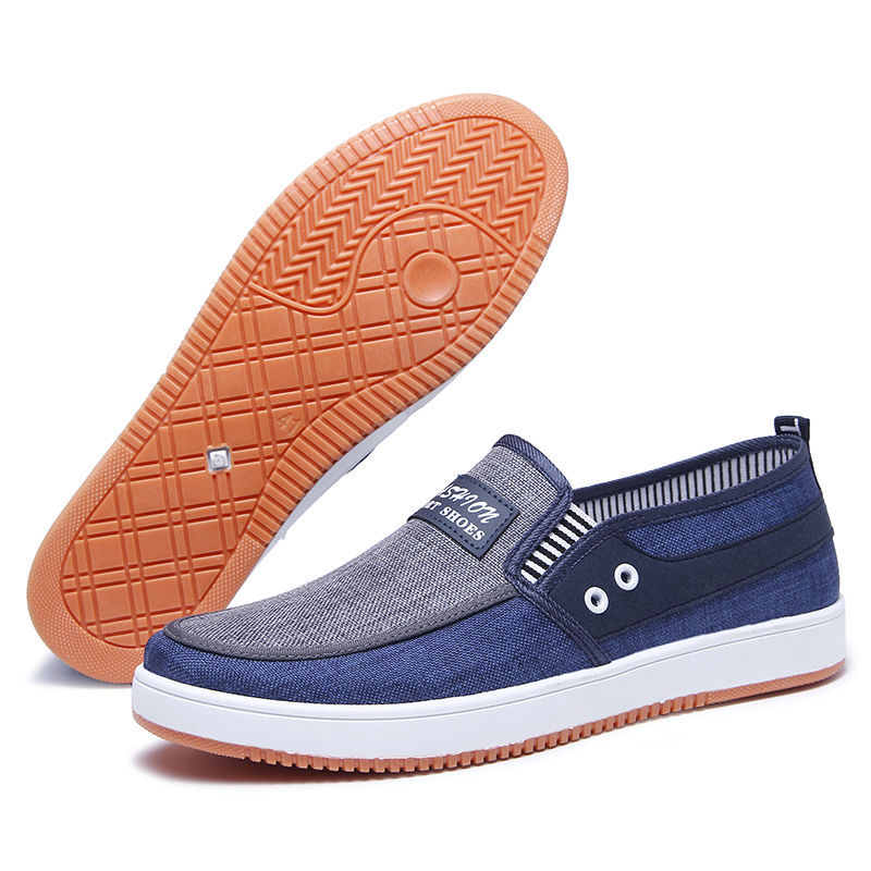 Men's Shoes rubber shoes Loafers Cloth Shoes Soft Sole Casual Work  Men's Sports Shoes Dad Running Shoes  Slip-Ons Students canvas shoes Comfortable flat shoes